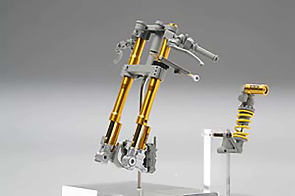 12619_1 Tamiya Kawasaki Ninja Zx-Rr Front Forks 12619 - Image 1