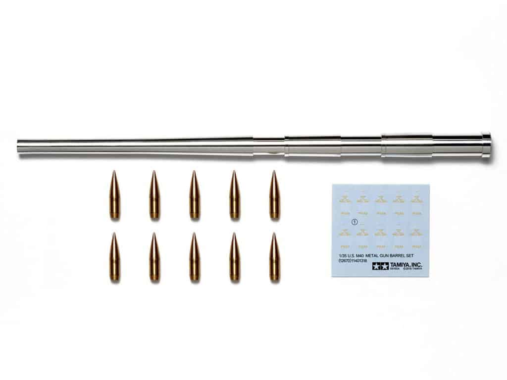 12670_1 Tamiya 1/35 M40 Metal Barrel 12670 - Image 1