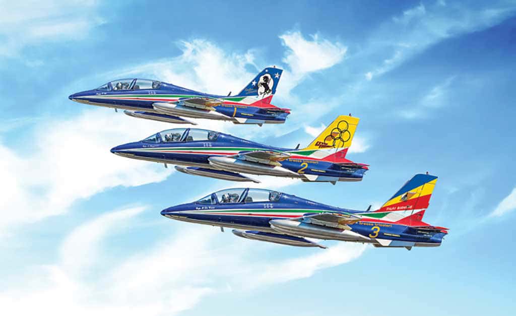 1461_01 Italeri Aermacchi Mb-339 60Th P.A.N Annv 1461 - Image 1