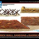 Tamiya Brick/Sandbag/Barricade Set 32508