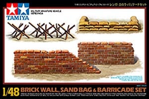 32508 Tamiya Brick/Sandbag/Barricade Set 32508 - Image 1