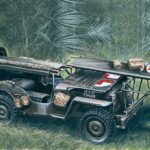 Italeri 1/4 Ton 4X4 Ambulance Jeep D Day C 326