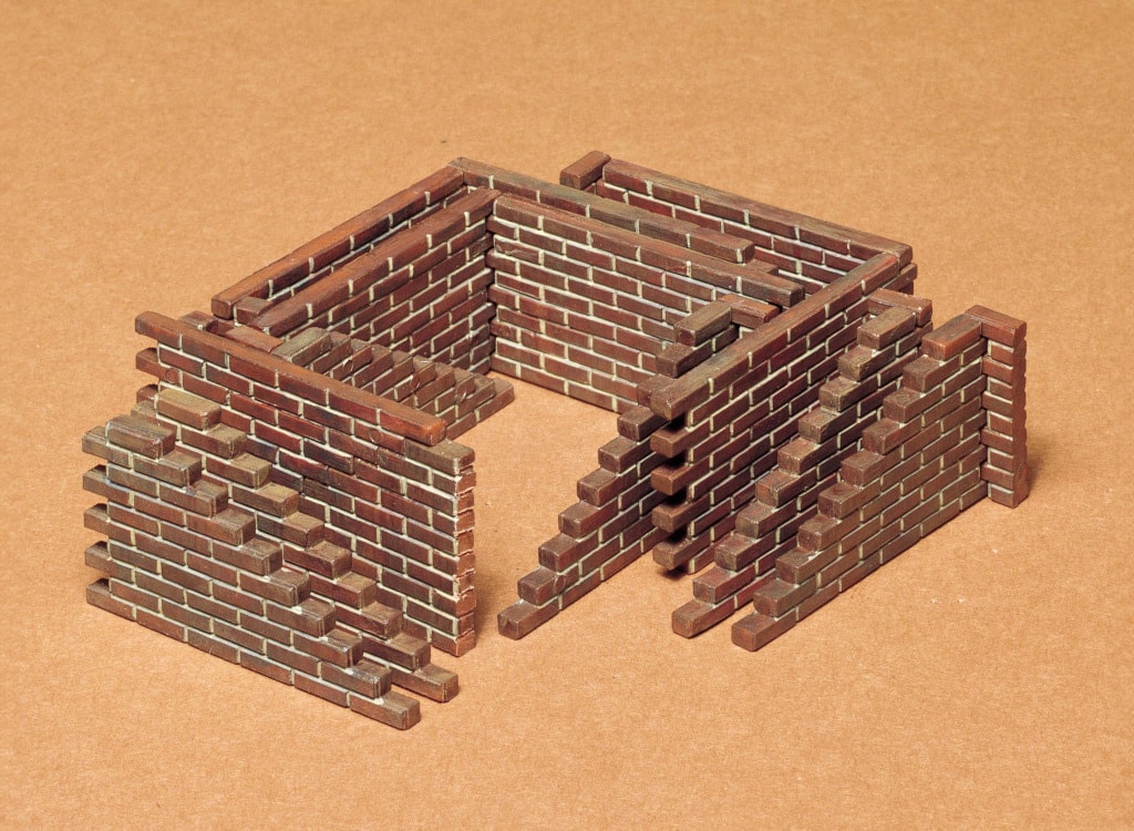 35028_005 Tamiya Brick Wall 35028 - Image 1
