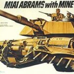 Tamiya M1A1 Abrams With Mine Plough 35158