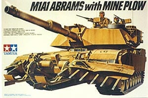 35158 Tamiya M1A1 Abrams With Mine Plough 35158 - Image 1