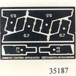 Tamiya Zimmerit Coating Applicator 35187