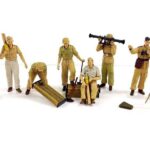 Tamiya 1/35 Africa Luftwaffe Artillerycrew 35343