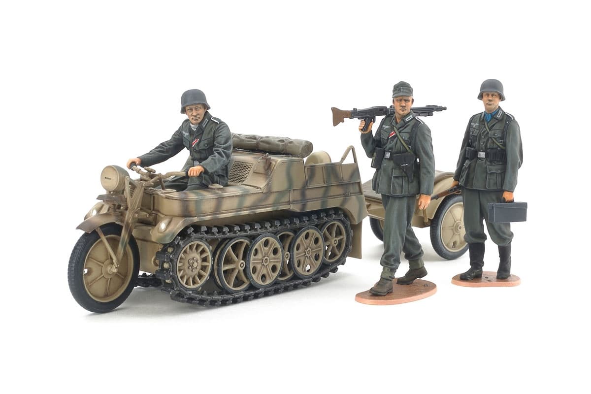 35377_001 Tamiya 1/35 Kettenkraftrad Mid Prod 35377 - Image 1
