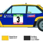 Italeri Fiat 131 Arbarth Rally OL10 Fiat 3667
