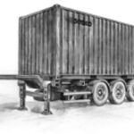 Italeri 20' Container Trailer 3887