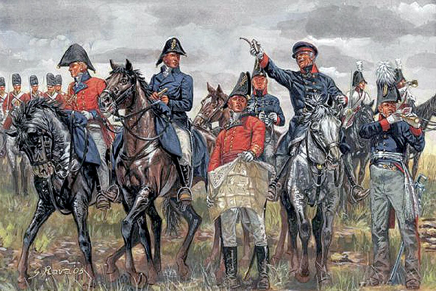 6065 Italeri British Prussian All.Gen.Staff 6065 - Image 1