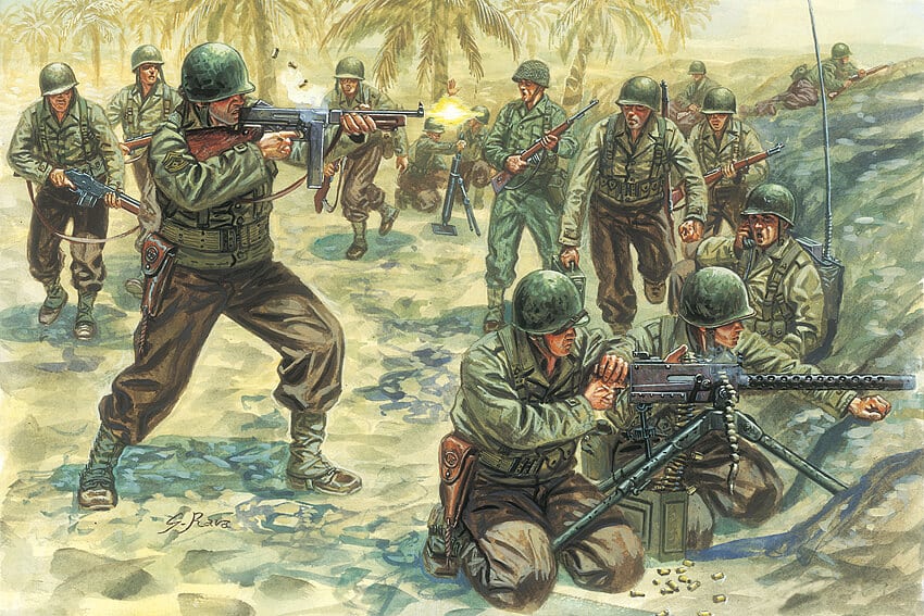 6120 Italeri 1/72 2Nd Ww American Infantry C 6120 - Image 1
