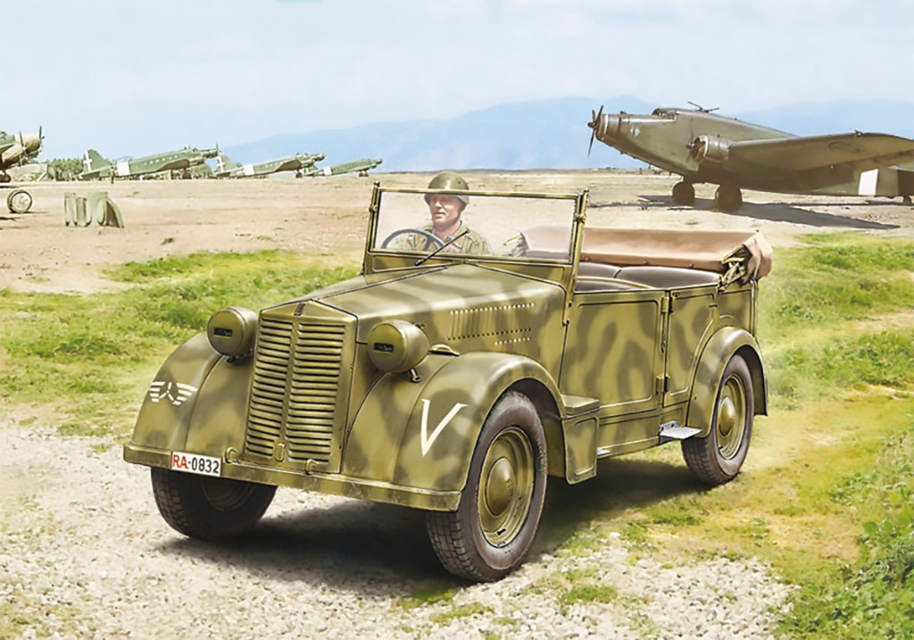6550_1 Italeri 508 Cm Coloniale Staff Car 6550 - Image 1