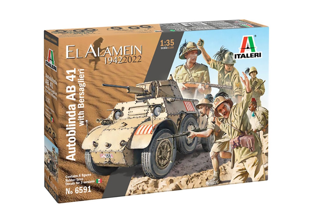 6591_2028129 Italeri Ab41 With Bersaglieri It Infantry 6591 - Image 1