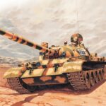 Italeri T 62 Russian Tank C 7006