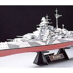 Tamiya Tirpitz Battleship With Stand 78015