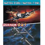 Dragon 1/72 He219A-0 Uju/He219A-7 Owl(2In1 D5121