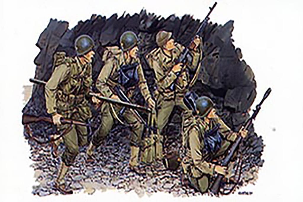 d6021_1 Dragon 1/35 US Rangers Normandy 1944 D6021 - Image 1
