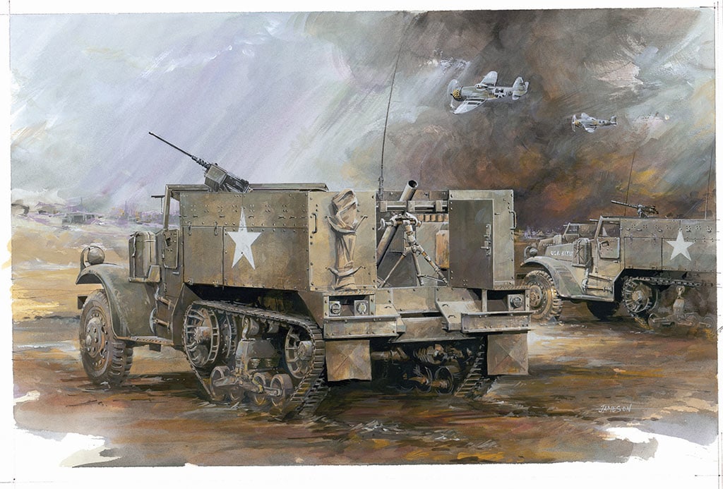 d6361_1 Dragon M4 81Mm Mortar Carrier D6361 - Image 1