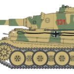 Dragon 1/35 Tiger 1 131 S.Pz Abt504Tunisia D6820