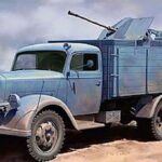 Dragon 1/35 German 3T 4X2 Truck w/2cm Flak D6828