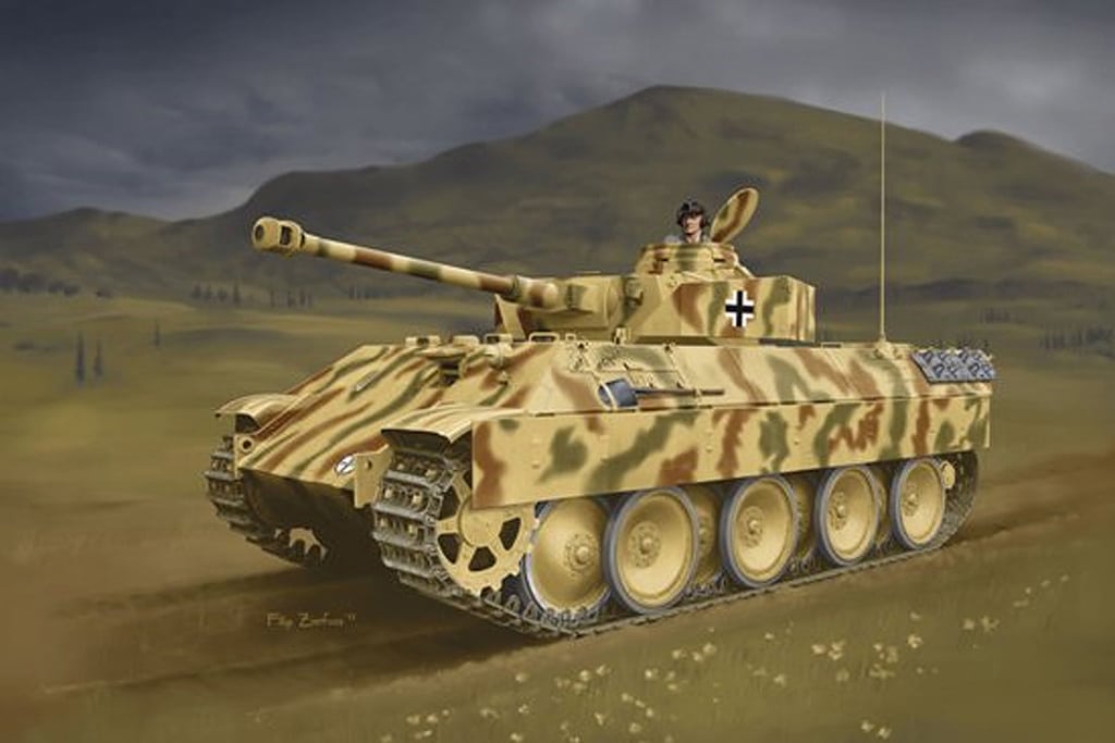 d6835_1 Dragon 1/35 Bergepanther Mit Aufgesetztem D6835 - Image 1