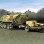 Dragon 1/72 Sd Kfz251/1Ausf D +7.5Cm D7369