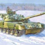 Zvezda 1/35 Main Russian Battle Tank T80Ud Z3591