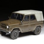 Zvezda UAZ-469 Soviet 4WD off-road vehicle	 Z3629