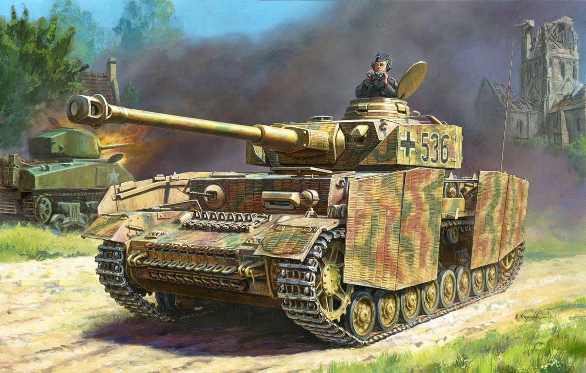 z3620_1 Zvezda Panzer Iv Ausf.H Z3620 - Image 1