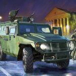 Zvezda Russian Armoured Vehicle Gaz Tiger Z3668