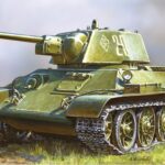 Zvezda 1/72 T34 Z5001