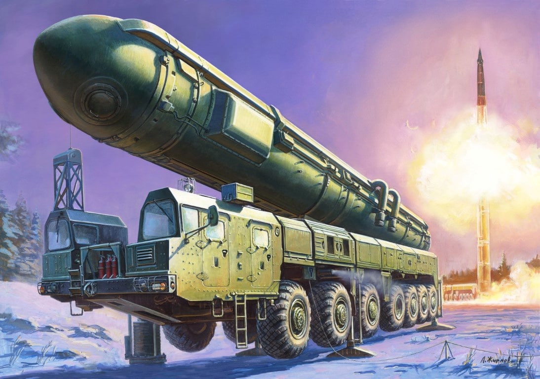 z5003_1 Zvezda Ballistic Missile Launcher 'Topol' Z5003 - Image 1