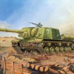 Zvezda 1/72 Self Propelled Gun Isu-152 Z5026