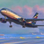 Zvezda 1/144 Airbus A-320 Z7003