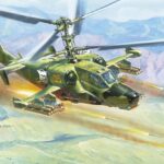 Zvezda Russian Attack Helicopter Hokum Z7216
