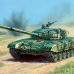 Zvezda 1/100 T-72 Z7400