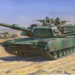 Zvezda 1/100 Abrams M1 A1 Z7405