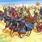 Zvezda Persian Chariot And Cavalry Z8008