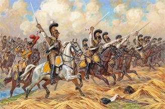 z8035_1 Zvezda Saxon Cuirassiers 1810-1814 Z8035 - Image 1