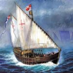 Zvezda 1/100 Caravel "Nina" Z9005