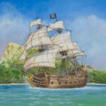 Zvezda 1/72 Pirate Ship 'Black Swan' Z9031