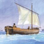 Zvezda 1/72 Medieval Life Boat/ Dinghy Z9033