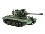 Brother Tank RC Tank 1/18th USA M26 Pershing 'Snow Leopard' Green BT-814 - Image 9