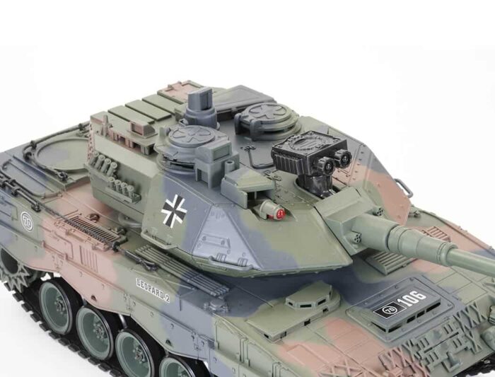 Brother Tank RC Tank 1/18th German Leopard 2 Camo BT-822 - Image 7