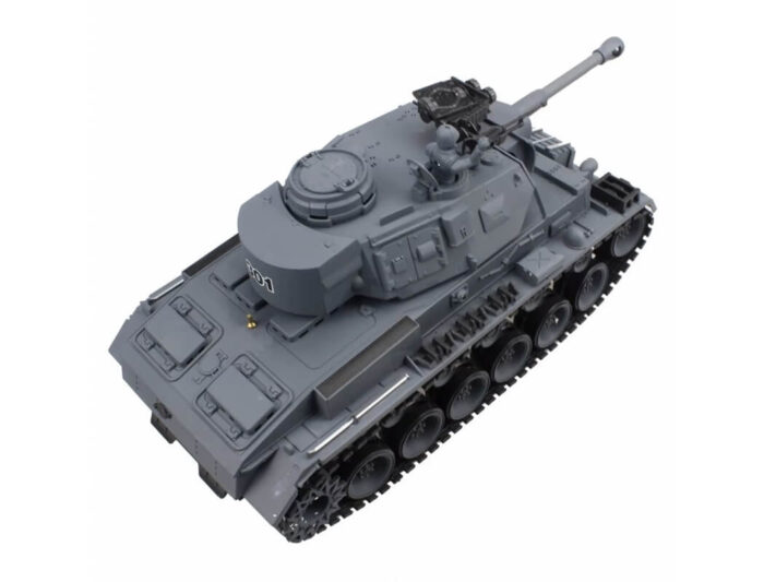 Brother Tank RC Tank 1/18th German Panther Iii Grey BT-827 - Image 2