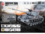 Brother Tank RC Tank 1/18th German Panther Iii Grey BT-827 - Image 3