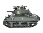 Brother Tank RC Tank 1/18th Usa M4A3 Sherman Green BT-828