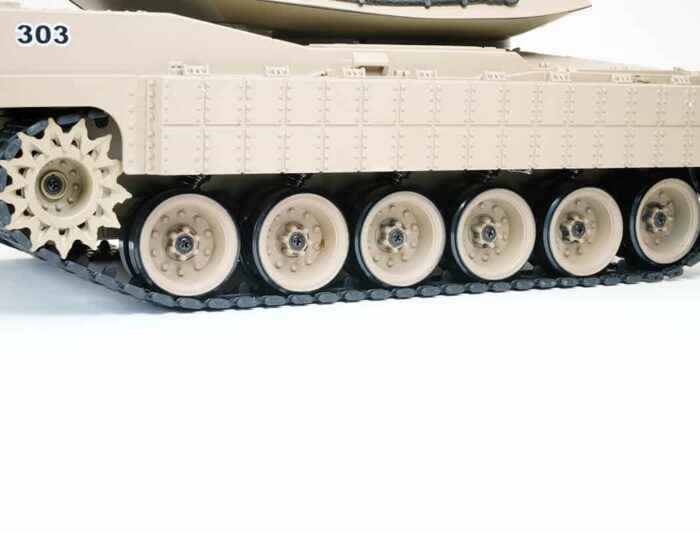 Brother Tank RC Tank 1/18th Usa M1A2 Desert Storm BT-829 - Image 8