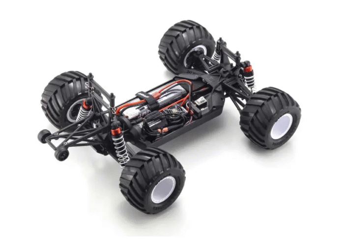 ホビーラジコン KYOSHO MAD VAN Kyosho MadVan 4WD Fazer MK2 1/10th Brushless Readyset RED 34491T1C